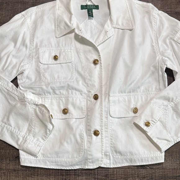 Women's White Jacket - Picture 6 of 10